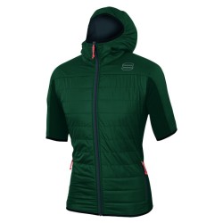 Oppvarming jakke Sportful Rythmo Puffy Evolution sjø mose